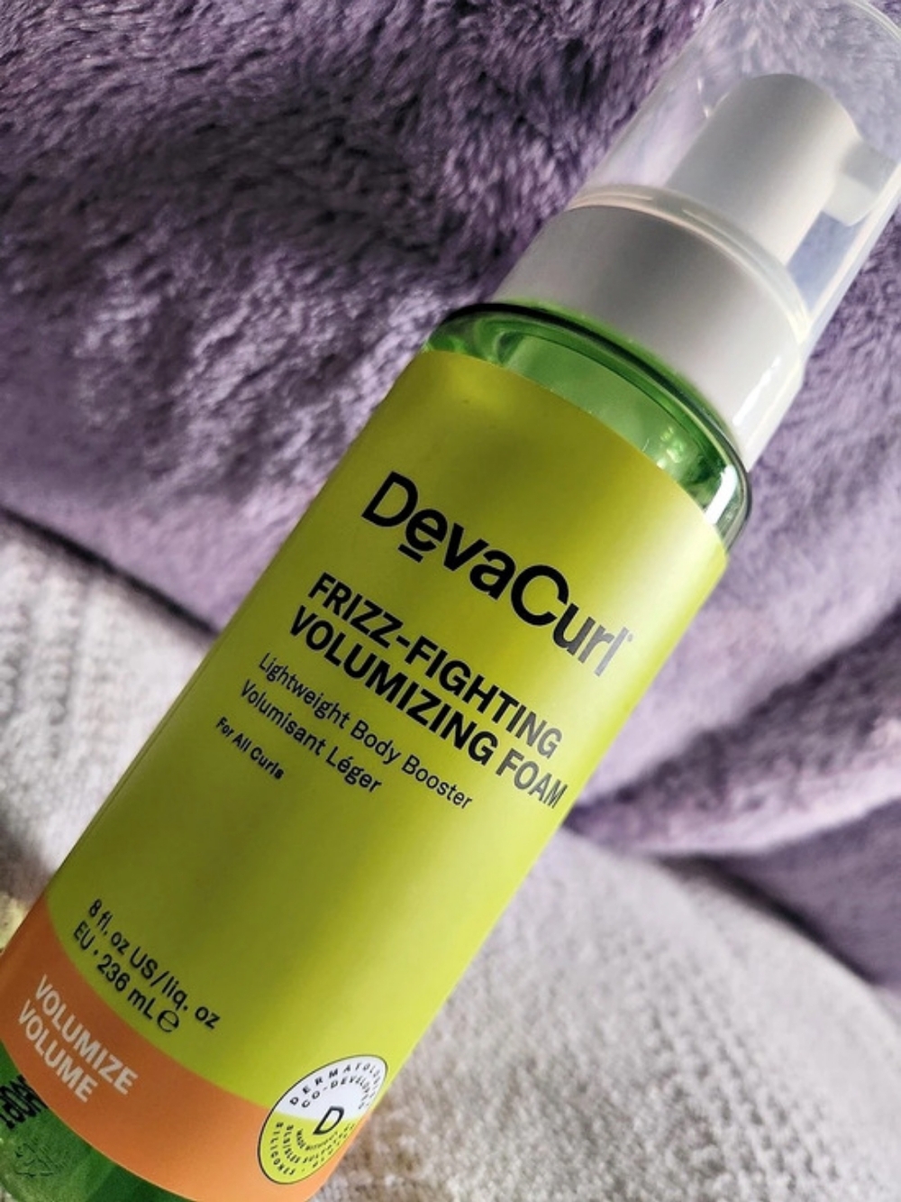 DevaCurl Frizz-Fighting Volumizing Foam Volumizing Hair Foam New With No Box